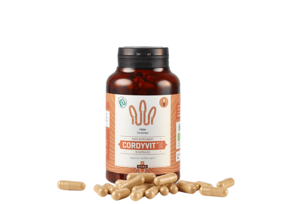 GOBA® CordyVit®K - lonček s kapsulami